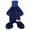 Blue, variant on Dog Jumpsuit Turtleneck Fleece Pet Pajamas Soft Warm Winter Outfit For Small Medium Large Dogs Cold Weather(Brown-L)