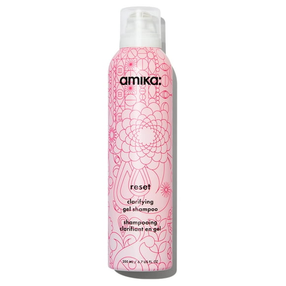 amika reset clarifying gel shampoo, 200ml