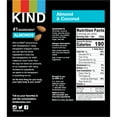 thumbnail image 2 of KIND Bars, Almond & Coconut, Gluten free, 1.4 oz, 6 Snack Bars, 2 of 9