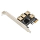 thumbnail image 2 of Tarjeta Vertical PCIe De 1 A 4 Tarjeta De Expansión PCIE Pequeña Compacta X4 X8 X16 Interfaz Gráfica Estable Fiable Diseño De Enchufe Para Habitación Oficina Hogar, 2 of 8