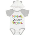thumbnail image 3 of Inktastic Omas Girl Bright Flowers Girls Baby Bodysuit, 3 of 5