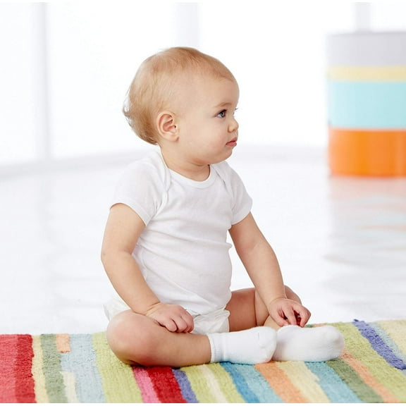 Gerber Baby Standard 2-Pack Waterproof Pant, white, 6-9 Months