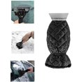 thumbnail image 3 of Raspador de hielo con guante para automóviles, SUV y furgonetas, escobilla de goma resistente para descongelar parabrisas y, 3 of 5