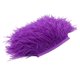 thumbnail image 1 of Yuarrent 1 Yard Dyed Ostrich Feather Fringe Embellishment Trim Ribbon  Kits de decoración para fiestas Púrpura, 1 of 1