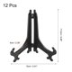 thumbnail image 2 of Soportes para Platos de Acrílico Uxcell de 6.89" para Exhibición, Color Negro, 12 Pcs, 2 of 6