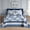 Blue/White/Gray, variant on DUOHONG 100% Cotton Oversized King Bedspread-120x120 Lightweight All-Season Plaid Patchwork Quilt Set, Reversible Farmhouse Brown Beige Cream Quilted Bedspread,3 Pieces