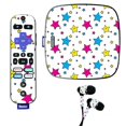 thumbnail image 1 of Skin Decal Wrap Compatible With Roku Ultra Sticker Design Smiley Stars, 1 of 6