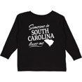 thumbnail image 3 of Inktastic Someone in South Carolina Loves Me Boys or Girls Long Sleeve Toddler T-Shirt, 3 of 5