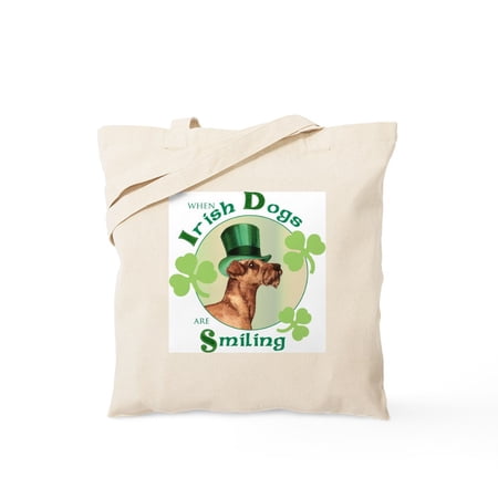 CafePress - St. Patrick Irish Terrier Tote Bag - Unisex Canvas Tote Bag Beige 1-Piece