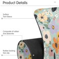 thumbnail image 6 of Yayeee Faucet Mat for Kitchen Sink 14.7" Diatomite Long Splash Guard Pad, Floral Pattern, 6 of 7