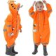 thumbnail image 1 of Traje de charco Traje impermeable para niños y niñas Chubasquero de una pieza con capucha Patrón animal ligero L(L), 1 of 5