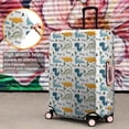 thumbnail image 4 of Colorful Dinosaurs Cacti Roar Pattern Luggage Cover Fashion Suitcase Cover Baggage Covers Fit 25-28 Inch Luggage (Go Travel), 4 of 5