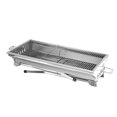 thumbnail image 3 of Square Barbecue Rack Made Of Stainless Steel Suitable For Outdoor Camping Activities 96x70cm Folding 1Pcs, 3 of 5