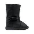 thumbnail image 2 of Wee Squeak Bow Boot Black Size: 3, Color: Black, 2 of 9