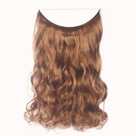〖Follure〗Fashion Thick Clip in Hair extensions Straight Curls Full Head Hairpiece