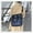 Blue, variant on TIMIFIS Crossbody Bags for Women Bags for Women Shoulder Bags Women's Nylon Padded Quilted Bags Large Zippered Shoulder Bags Embroidery Thread Plain Checked Shoulder Bags Trendy Shopping Handbags
