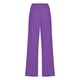 thumbnail image 4 of Pantalones de mujer de cintura alta y pierna ancha - Pantalones informales elásticos con cordón y bolsillos, tallas S-XXXL, 4 of 5