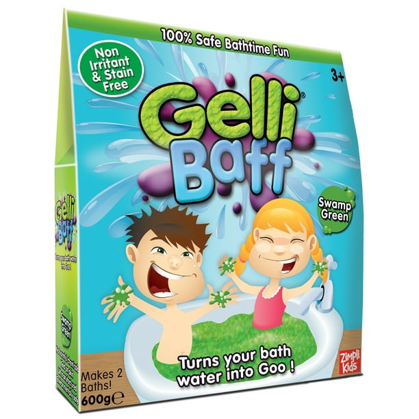 Zimpli Kids Green Gel Bath Gelli Baff 2Uses