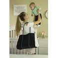 thumbnail image 4 of Bolsa de Playa Tote QOGiR de Neopreno Negra con Bolsillo Interno, 4 of 7
