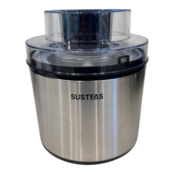 SUSTEAS 2‑Qt Home Ice Cream Maker – Large Stainless Steel Bowl for DIY Frozen Desserts