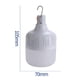 thumbnail image 3 of Lámpara Bombilla LED Luz de camping Impermeable Luz de tienda portátil Senderismo al aire libre (40W) Ndcxsfigh Para estrenar, 3 of 3