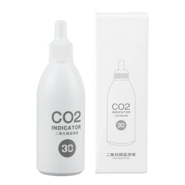 Solución indicadora de CO2 Nikou para acuarios prueba líquida 30 ml