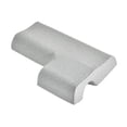 thumbnail image 2 of Almohada para parejas, espuma viscoelástica transpirable, rebote lento, para el cuello, arqueada y cómoda. Gris claro para la izquierda, 2 of 9