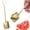 B, variant on Shovel Shape Demitasse Espresso Spoon, Stainless Steel Mini Coffee Spoons for Dessert,Tea, Appetizer, Party Supplies, Gold, Round
