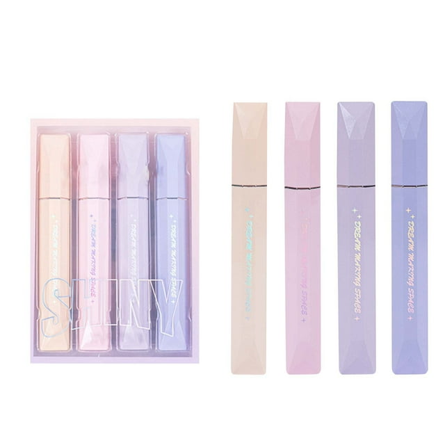 Glitter Pastel Highlighter Cute And Beautiful Highlighter Pen Highlighter Pen Suitable For Diary Notepad Highlighting Note Taking10ml