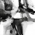 thumbnail image 2 of King 12x12 White Modern Wood Framed Museum Art Print Titled - Night Wind I, 2 of 4