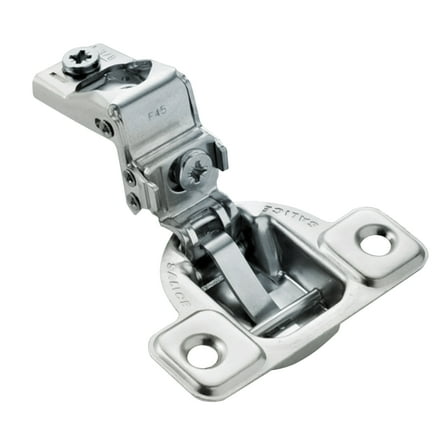 2 Pack Salice Excentra S 106 Degree Opening, 1-3/8" Overlay, Wrap Around Face Frame, Screw-On, Self-Closing Hinge