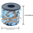 thumbnail image 2 of 33 feet Natural Twine Blue Leaf Jute 3ply 2MM Rope Hemp Burlap Ribbon String Heavy Duty Hanging Gardening Decoration or for Arts and Crafts, 2 of 13