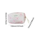 thumbnail image 2 of Bolsa de maquillaje acolchada FLhrweasw de algodón portátil para mujeres y niñas estilo 3, 2 of 6
