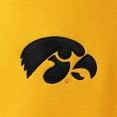 thumbnail image 3 of Men's Colosseum Gold Iowa Hawkeyes Tortugas Logo Quarter-Zip Jacket, 3 of 4