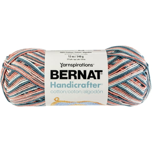 Bernat® Fil Ombre Handicrafter®, Coton #4 Moyen, 12oz/340g, 573 Yards