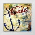 thumbnail image 3 of Paul Brent 20x20 White Modern Wood Framed Wall Art Titled - Nautical Motif I, 3 of 5