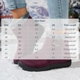thumbnail image 3 of AXXD Womens Winter Boots,Water-Resistant Mid-Calf Snow Boots,Wine,US 9, 3 of 7