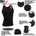 thumbnail image 3 of Ultra Lift Men Slimming Vest Body Shaper Abdomen Control Slim Chest Compression Shirts Vest Top, 3 of 6