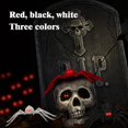 thumbnail image 2 of Halloween Horror Props Simulación Calavera Araña JM, 2 of 3