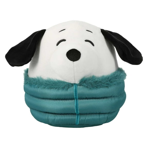 Squishmallows 6.5" Peanuts Snoopy in Puffer Jacket