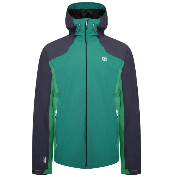 Dare 2B - Chaqueta Impermeable Recode II para Hombre (Verde Ultramarino, Gris Ébano) Dare 2B UTRG5999_P