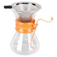 thumbnail image 4 of Glass Teapot,Coffee Pot Glass Coffee Coffee Kettle Pour Over Coffee Pot Best in Class, 4 of 7