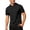 Black, variant on Mens T-Shirts Performance Outdoor Short Sleeve With Lightweight Tee For Running Endurance Training(Green,L)