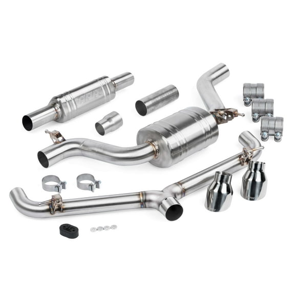 APR CBK0007 Exhaust - Catback System with Front Muffler