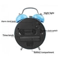 thumbnail image 4 of SAYTAY 3 inchs Bedroom Alarm Clock, Metal Alarm Clock , Student Home Decoration Desktop Clock, 4 of 4