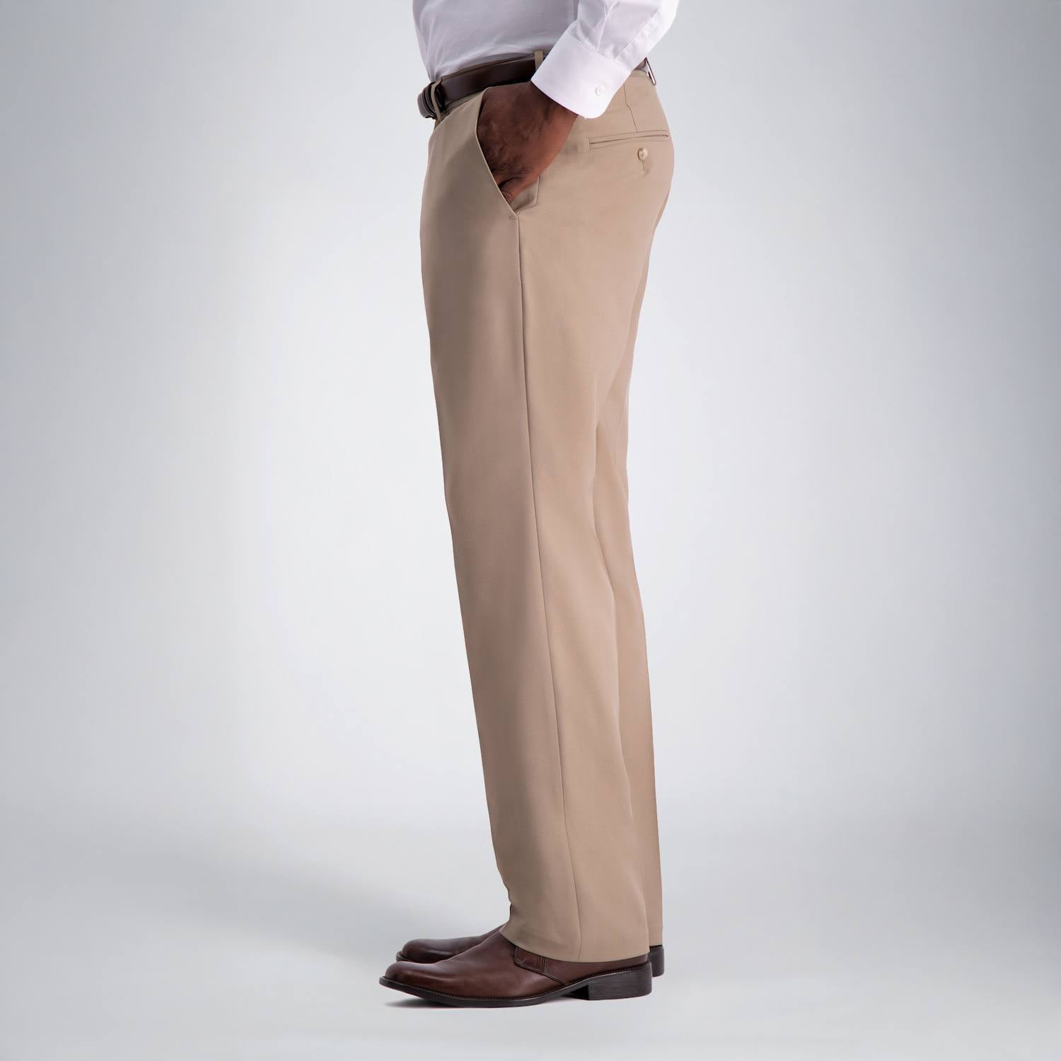 Men's Haggar® Premium Comfort Expandable-Waist Classic-Fit Stretch