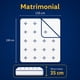 thumbnail image 5 of Pack de 2 Juegos de Sábanas Laila Comfort: Beige, Azul Marino, 5 of 5