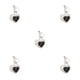 thumbnail image 2 of Llavero Multiusos Minnieouse Cristal Corazón Artesanía Multifuncional Blanco, 2 of 6