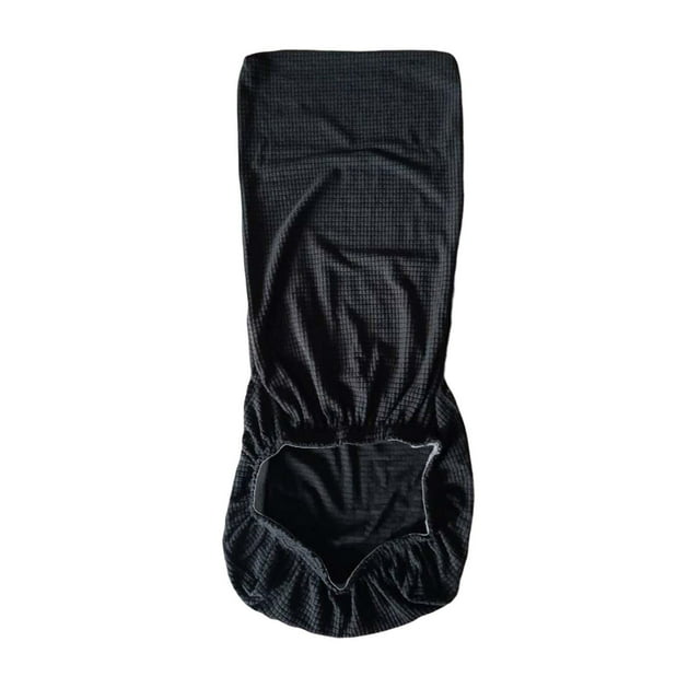 GROWTH TANK Elastic Seat Slipcovers Decorative Removable Multipurpose Scratch Dining Chairs Black