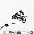 thumbnail image 1 of Moto Gp Wheelie Wall Decal by Wallmonkeys Peel and Stick Graphic (48 in W x 34 in H) WM154754, 1 of 4